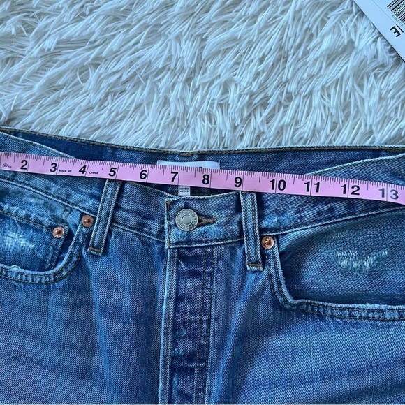 Re/Done ‘90s High Waist Loose Boot Cut Jeans - Size 26 - NWT - Picture 7 of 10